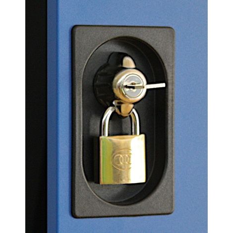 PROVOST - Porte cadenas débrayable Moraillon en acier inoxydable pour vestiaire