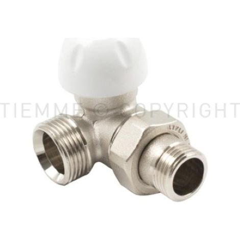 Raccordo compressione diritto femmina ottone ogiva ptfe 3/4 x18 tiemme 3300120