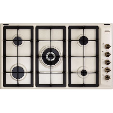 De’Longhi AVL 59 PRO. Colore del prodotto: Beige, Posizionamento dell'apparecchio: Da incasso, Dimensione della larghezza del piano cottura: 90 cm. Tipo di controllo: Manopola, Posizione... - AVL59PRO