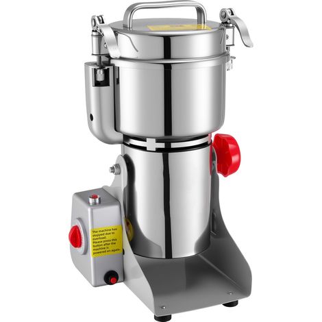 Moulin à Grains Électrique 800g, Broyeur d'Épices Commercial, 2100W, Pulvérisateur en Acier Inoxydable, pour Céréales, Café, Maïs et Poivre, Type Balancé (1/5)