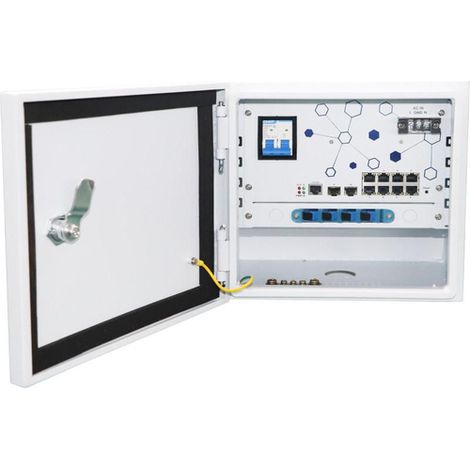 L2 Managed PoE Netzwerk-Switch 1 Gbit/s ERN. electra-M10 Outdoor (1/5)