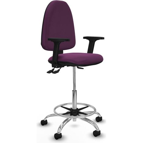 Piqueras y Crespo B2D05RN Chaise de Bureau Violet (1/3)