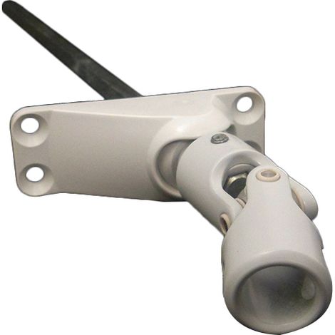 Zurfluh Feller – Sortie de caisson femelle Ø12 – Longueur tige 215mm – Embase étroite 62mm x 22mm – Polyamide et acier pour volet roulant - Lg215 (1/4)