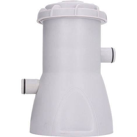 30-W-Kartuschenfilterpumpe (800 Gallonen) wasserdicht und leise für Aufstellpools, EU-Stecker 220–240 V (1/5)