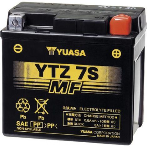BATTERIA YUASA YTZ7S 12V 6 Ah