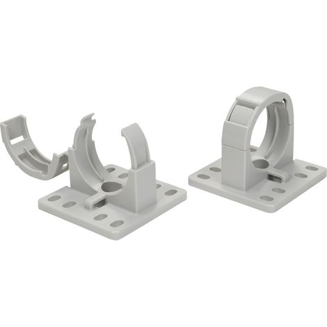 HellermannTyton 169-22000 CTCC-IWS17-MB43-PA66/6HIRHS-GY Schlauchhalter Grau 17 mm 1 St. (1/2)