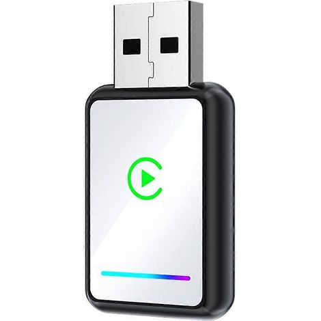 2-in-1 Wireless CarPlay Adapter, USB-Dongle, Smart CarPlay und Android Auto Adapter, Kabelgebundener CarPlay zu Wireless Konvertierung B (1/5)