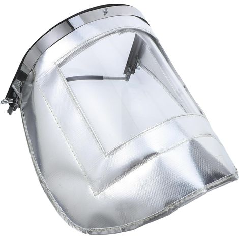 Aluminium Visière de Soudage Protection Faciale, Résistante à Chaleur (1/5)