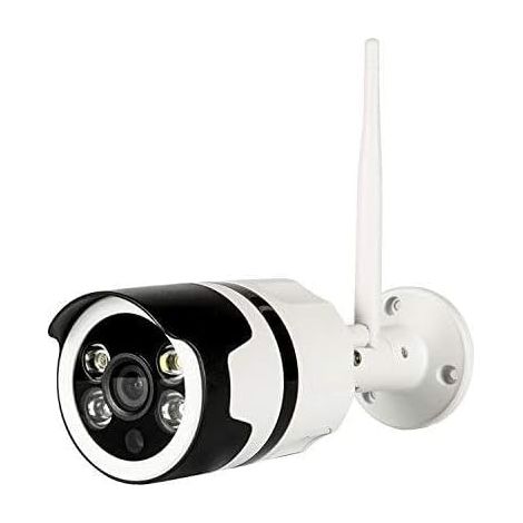Caméra de surveillance réseau WiFi intelligente pour PC, haute définition, étanche IP66, universelle pour une utilisation intérieure et extérieure.