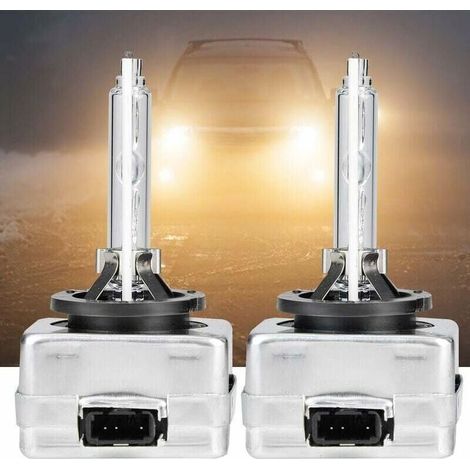 2 Stück D1S 6000K 35W Xenon-Ersatzlampen für Autoscheinwerfer (1/5)