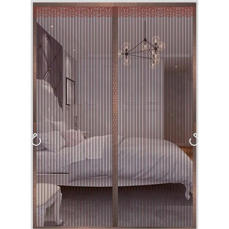 Moustiquaire Porte Fenetre MagnéTique 70x200cm, Rideau Anti Moustique (1/5)