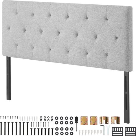 Mophorn Kopfteil in voller Größe mit höhenverstellbarem Design (5 cm pro Stufe), Bettzubehör für Betthaupt 1430 x (905-1205) mm, geeignet für Schlafzimmer, Hotels, Gästeunterkünfte und Schlafsäle.
