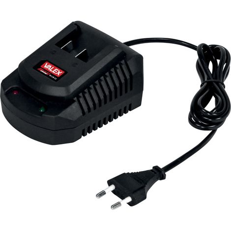 Chargeur pour électroportatif 1060106 18V 2,2Ah – Compatible avec batteries 1,5-2,0Ah – Alimentation 230V pour recharge rapide – Valex - M-CB22 (1/2)