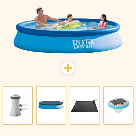 Intex Piscine Easy Set Ronde - 366x76 cm - 5-pièces S328 (1/5)