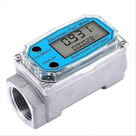 Débitmètre numérique à turbine pour carburant, manomètre à engrenage ovale LFWHBYV (1/4)