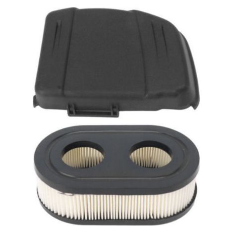 Luftfilterabdeckung mit Luftfilter für Briggs & Stratton Rasenmäher 650EXI, 675EXI und 675IS. Ersetzt die Teilenummern 594575 und 798452 (1/3)
