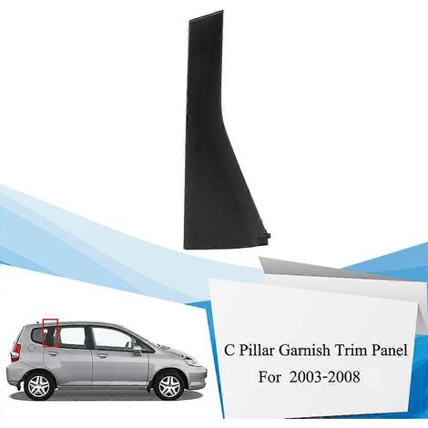 Panneau de garniture de montant de porte arrière droit 72721-SAG-H00 compatible avec Honda Fit/Jazz GD1/GD3 2003-2008 (1/5)