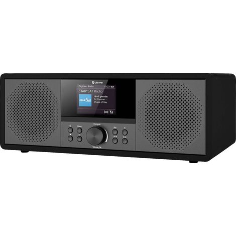 Denver MIR-270B Internet CD Internet Radio, DAB+, FM AUX, Bluetooth®, CD, DAB+, Internet radio, FM (1/5)