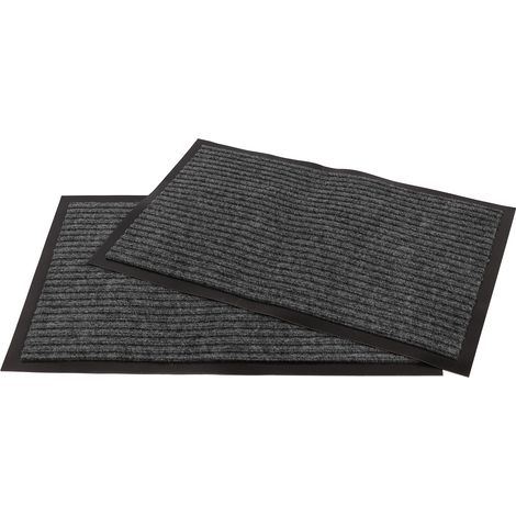 tapis d'entrée d'intérieur en fibres chimiques absorbantes, antidérapant et lavable en machine, idéal pour la salle de bain, la cuisine et l'entrée. (1/5)