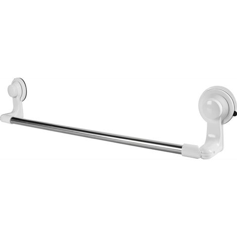 MAURY'S STRONG ASTA PORTA ASCIUGAMANI 58CM A VENTOSA PER BAGNO (1/2)
