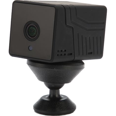 Mini caméra WiFi portable pour nounou avec vidéo 1080p, application mobile, détection de mouvement et vision nocturne (1/5)