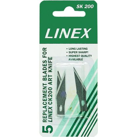 Couteau de découpe Linex ck200 lame remplaçable design ergonomique (1/3)