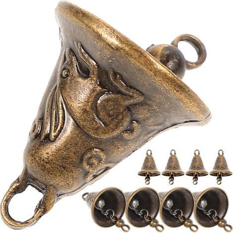 33pièces Carillons Éoliens Métal Vintage Feng Shui Cloches De Décoration Suspendues pour Maison Jardin Plusieurs Styles (1/5)