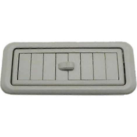 Bouches d'aération de climatisation de toit pour Toyota Land Cruiser Prado LC150 (2010-2017), grises (1/5)