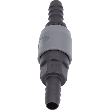 Raccord rapide pneumatique de type C pour tube PU, tuyau de gaz/air, accessoires de couplage autobloquant (SH40+PH40) (1/5)