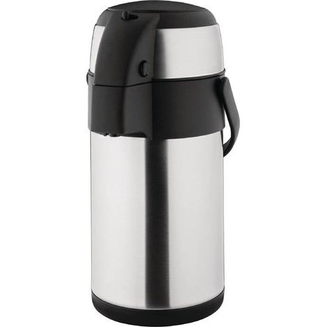 Pichet à pompe inox 2,5 L (1/5)