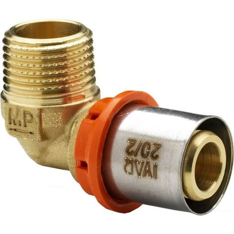MP 5711 Raccordo gomito ad angolo maschio 3/4" M x 20/2 511003MP - - IVAR - -