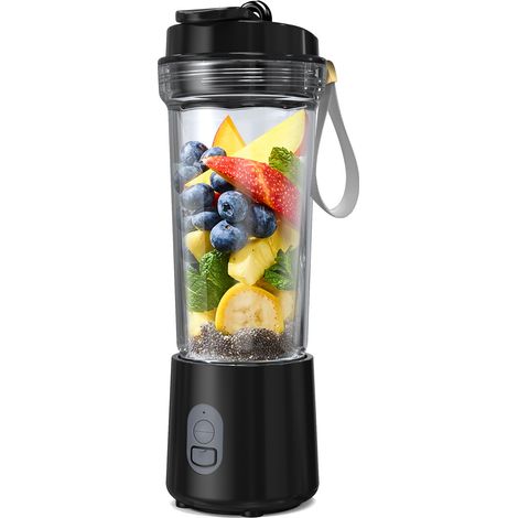 Mini Extracteur de Jus Portable USB Rechargeable Tasse à Jus Électrique Maison pour Fruits (1/5)