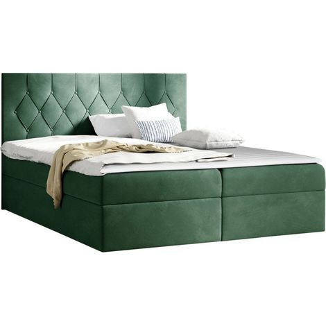 Cama continental Hortulus, Mikrofaza 10, Continental, Doble, 200x200, Tapiz, Somieres, 207x208x103cm