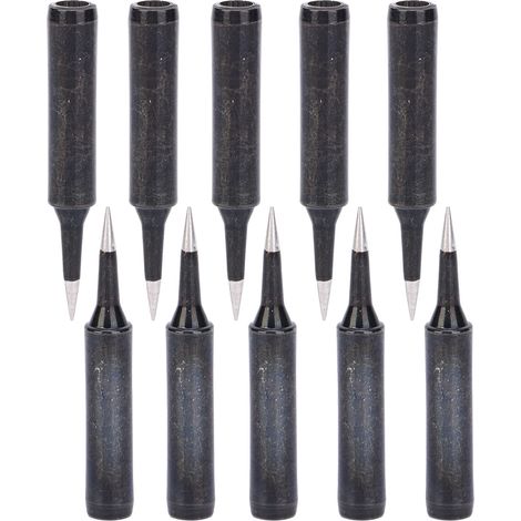 10 Pièces Pointe de Soudage 900MTI pour Fer à Souder à Chauffage Interne Noir (1/5)