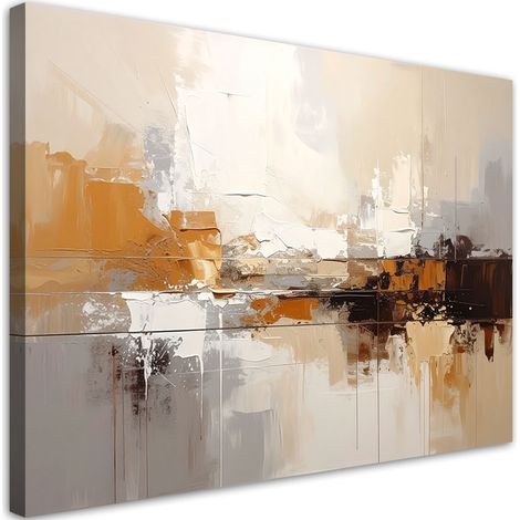 Wandbild Beige braune moderne Abstrakt 45x30 (1/5)