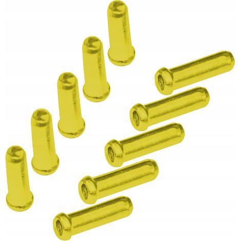 Alligator LY-IPA03-GD Schaltzug-Endkappe Gold x10 (1/2)