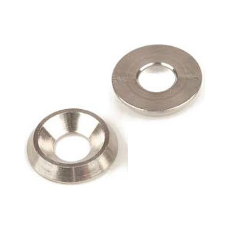 M6 Solid Screw Cup Finishing Washers - T316 (A4) Marine Grade Stainless Steel