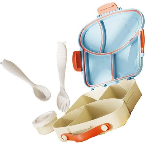 Boîte à lunch étanche pour enfants, compatible micro-ondes et (1/5)
