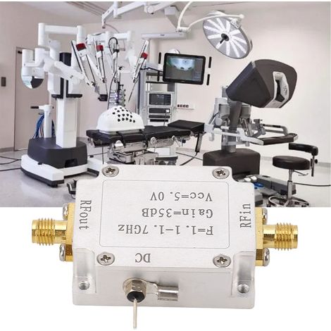 Rauscharmer HF-Oszilloskop-Signalverstärker 1,1–1,7 GHz, 5,0 V (1/5)