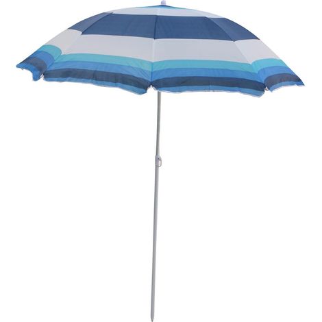 Aster Ombrello da Giardino Premium Blu 180 cm di Diametro
