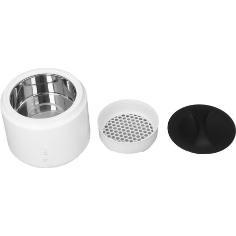 Nettoyeur Ultrasonique 480ML 42000Hz pour Bijoux, Pièces Mécaniques et Quincaillerie - Dégraissage, Détartrage et Antirouille (Réf. Fournisseur YM008, Blanc Céramique) Norme Australienne 220-240V (1/5)