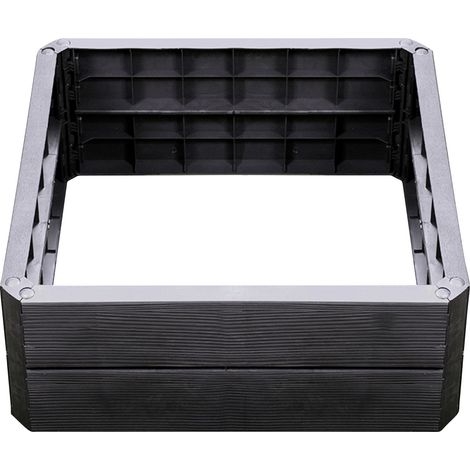 Garantia Hochbeet Ergo Quadro S 60 x 60 x 25 cm Blumenbeet Käuterbeet Pflanzbeet