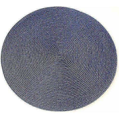 Ensemble de 6 sets de table antidérapants pour la cuisine, tissés à la main. (1/5)
