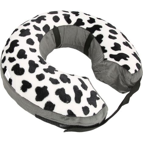 Verstellbarer und flexibler aufblasbarer Schutzkragen für Haustiere aller Rassen (Hunde, Katzen, klein, mittel, groß). Mit Haken- und Ringverschluss. (1/5)