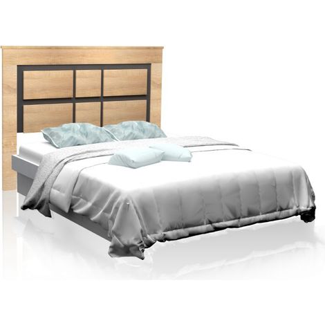 Cabecero Kira 160 Cambria - Grafito 160cm (ancho) x 119,3cm (alto) (1/5)