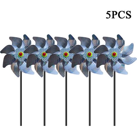 à vent anti oiseaux d extérieur à roulettes réfléchissantes (1/5)