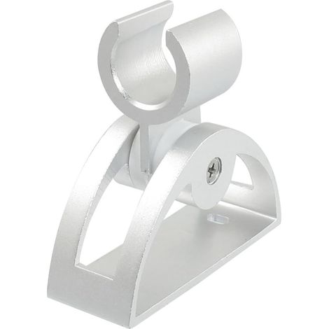 Support de pommeau douche réglable en aluminium avec poignée 20 mm diamètre pour salle bain
