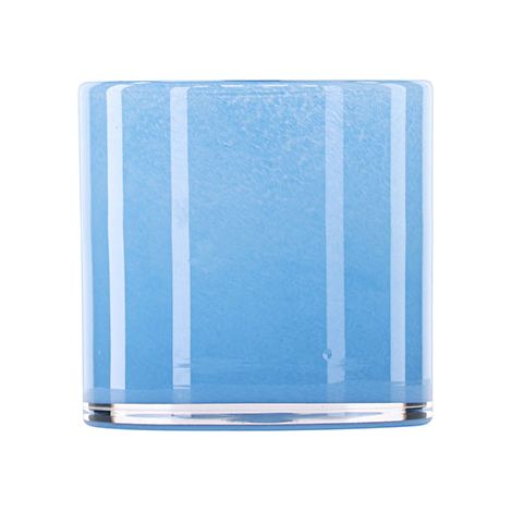 Glora Teelichthalter hellblau.