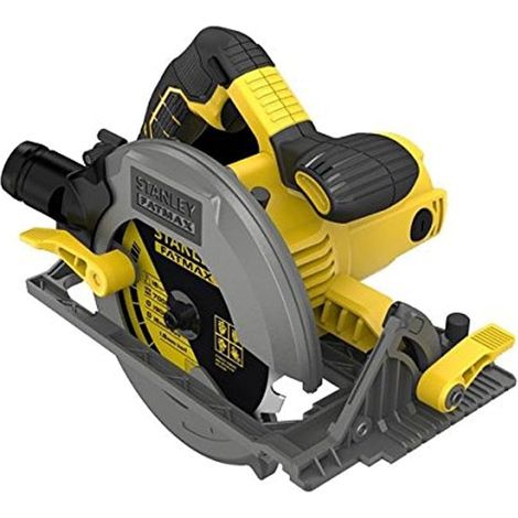 Scie Circulaire 1650W 190mm 5500 trs/mn Levier d'Inclinaison pour Coupes Biaises Ajustement Rapide Lames 18 Dents avec Carbure de Tungstène Sans Malette de Rangement FME301-QS (1/5)