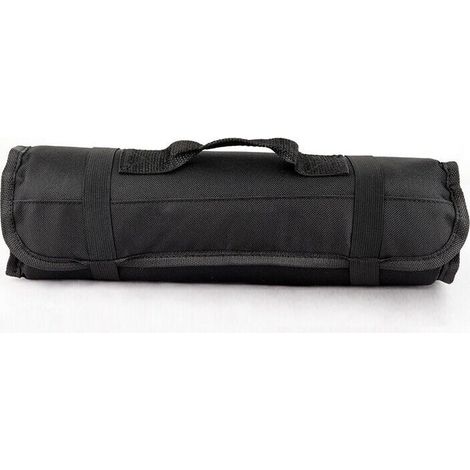 Sans outils pour clé à molette tournevis, pinces, compartiments à roulettes, organiseurs, pochette enroulable en toile pour homme, petite douille porte-monnaie (1/4)